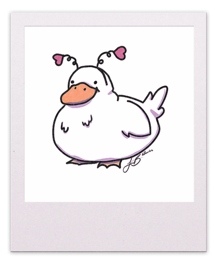 Thicc duckie by @hiddxncolors